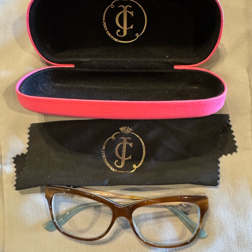 Juicy Couture Brown and Blue Women’s Eyeglasses
